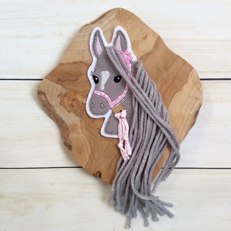 Applikation Aufnäher Button Schultüte Motiv Flicken Patch Auf Filz Pferd Mit Mähne Pony, Mädchen Applikation Aufnäher Button Schultüte Motiv Flicken Patch Auf Filz Pferd Mit Mähne Pony, Mädchen von MohnblumesWelt