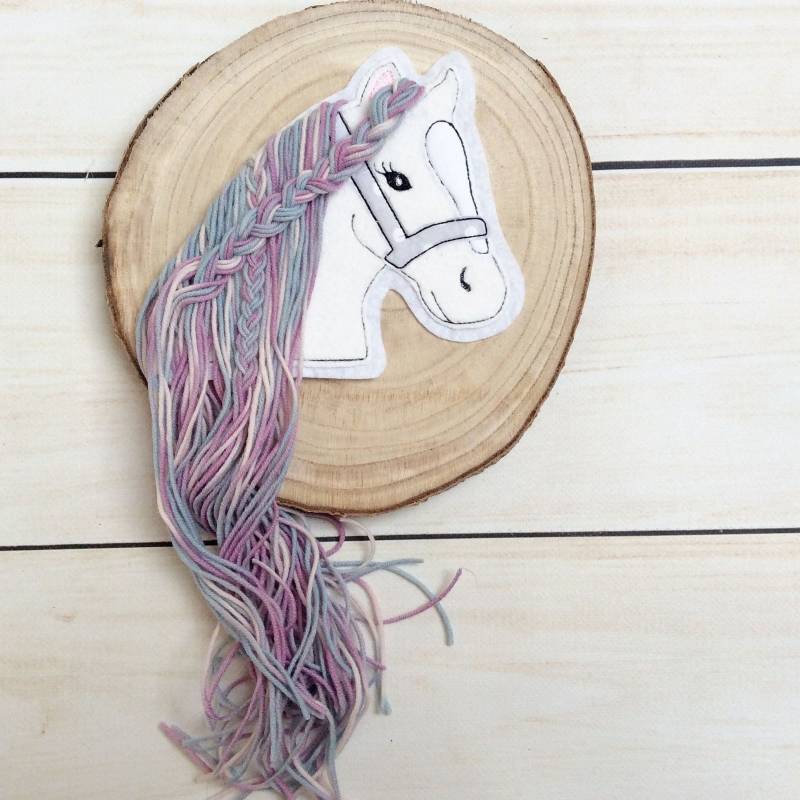 Applikation Aufnäher Button Schultüte Motiv Flicken Patch Auf Filz Pferd Mit Mähne Pony Applikation Aufnäher Button Schultüte Motiv Flicken Patch Auf Filz Pferd Mit Mähne Pony von MohnblumesWelt