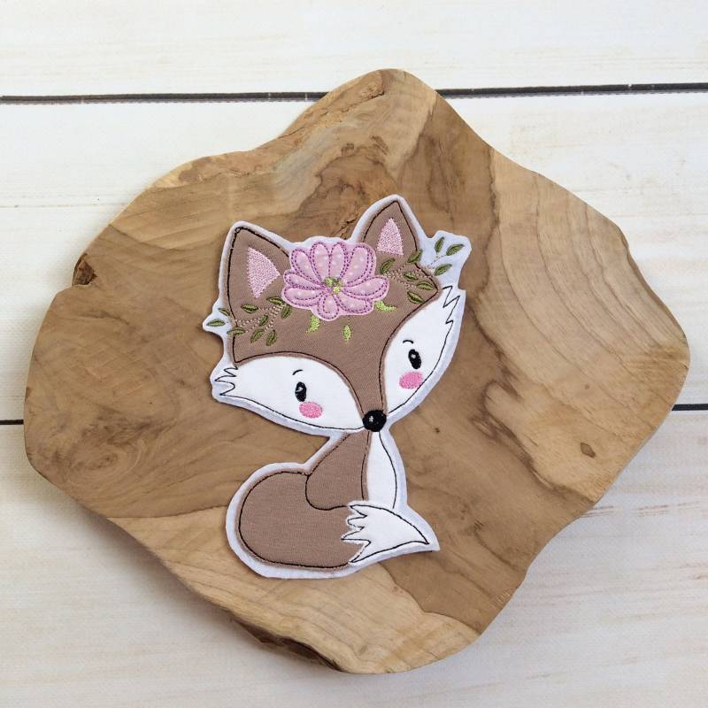Applikation Aufnäher Button Stickerei Auf Filz Für Schultüte Oder Diy Motiv Boho Fuchs Applikation Aufnäher Button Stickerei Auf Filz Für Schultüte Oder Diy Motiv Boho Fuchs von MohnblumesWelt