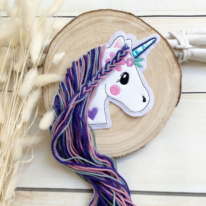 Applikation Boho Einhorn Aufnäher Button Für Schultüte Flicken Patch Auf Filz Pferd Mit Mähne Applikation Boho Einhorn Aufnäher Button Für Schultüte Flicken Patch Auf Filz Pferd Mit Mähne von MohnblumesWelt