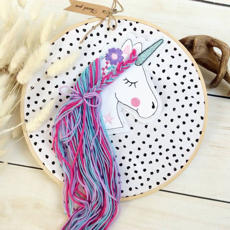 Applikation Boho Einhorn Mit Wollmähne Aufnäher Button Für Schultüte Diy Flicken Patch Auf Filz Pferd Mähne Applikation Boho Einhorn Mit Wollmähne Aufnäher Button Für Schultüte Diy Flicken Patch Auf Filz Pferd Mähne von MohnblumesWelt