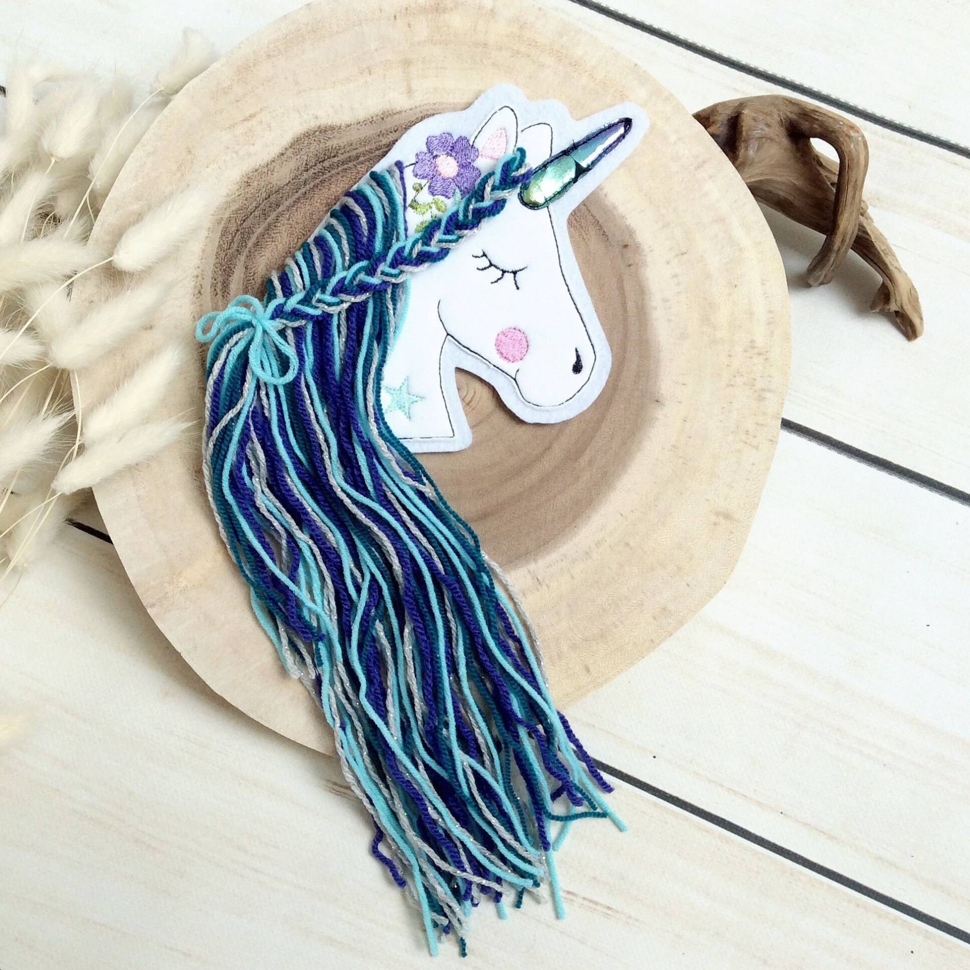 Applikation Boho Einhorn Mit Wollmähne Aufnäher Button Für Schultüte Diy Flicken Patch Auf Filz Pferd Mähne Applikation Boho Einhorn Mit Wollmähne Aufnäher Button Für Schultüte Diy Flicken Patch Auf Filz Pferd Mähne von MohnblumesWelt
