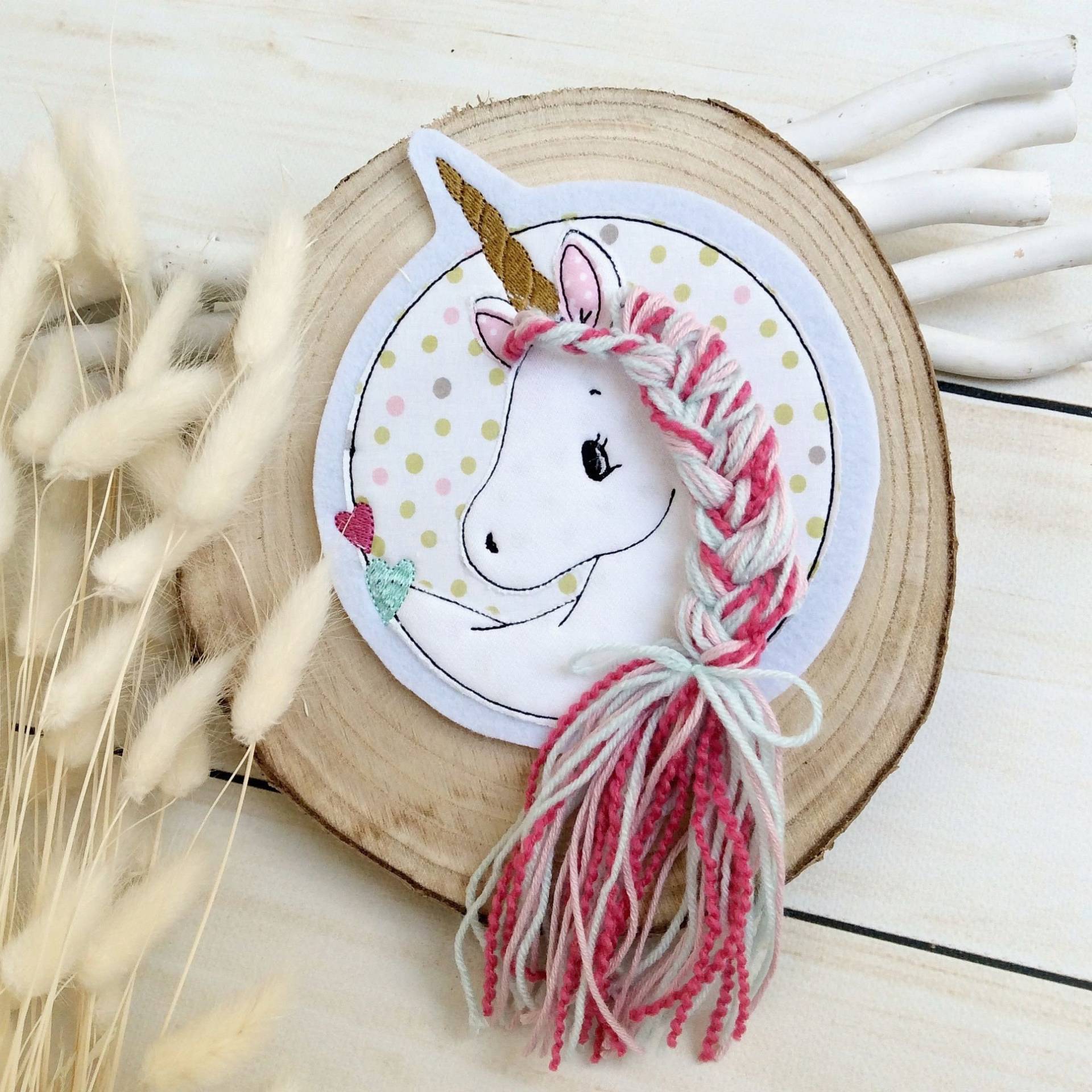 Applikation Einhorn Aufnäher Button Schultüte Flicken Patch Auf Filz Pferd Mit Mähne Applikation Einhorn Aufnäher Button Schultüte Flicken Patch Auf Filz Pferd Mit Mähne von MohnblumesWelt