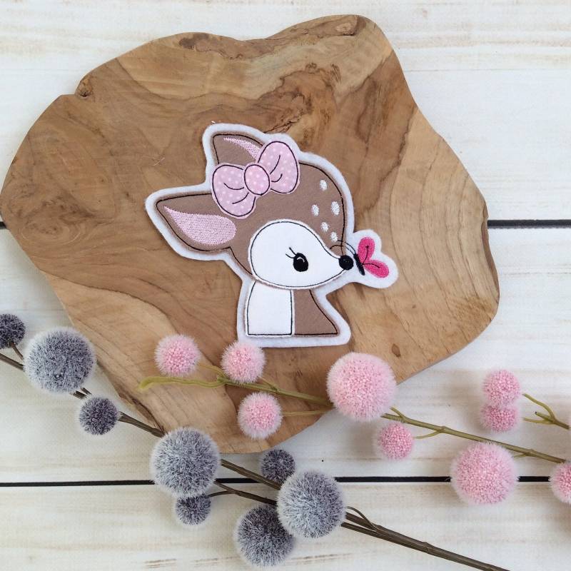 Applikation Reh Aufnäher Button Für Schultüte Patch Auf Filz Mit Rehkitz Applikation Reh Aufnäher Button Für Schultüte Patch Auf Filz Mit Rehkitz von MohnblumesWelt