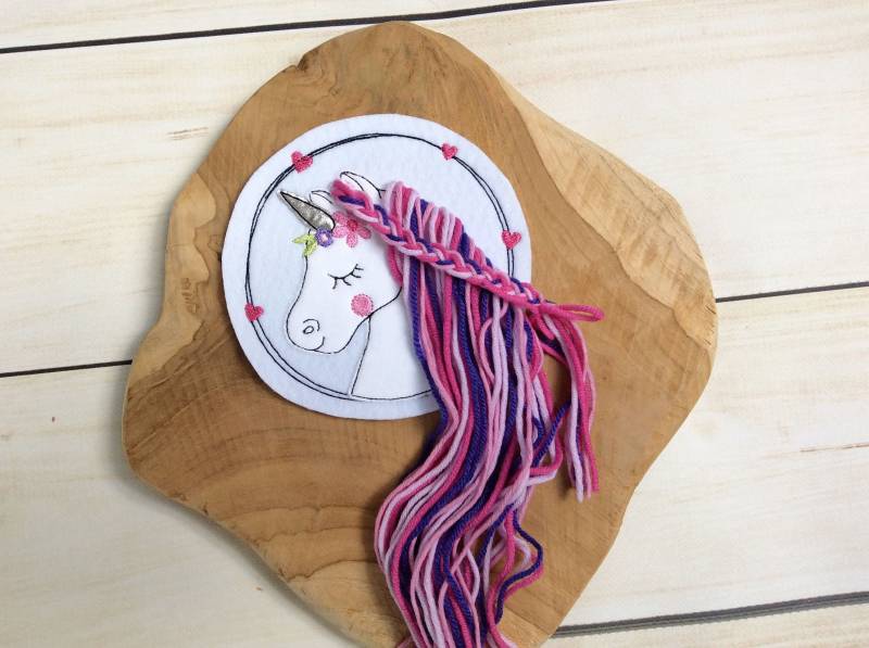 Applikation Silber Einhorn Aufnäher Button Pferd Schultüte Mit Mähne Applikation Silber Einhorn Aufnäher Button Pferd Schultüte Mit Mähne von MohnblumesWelt