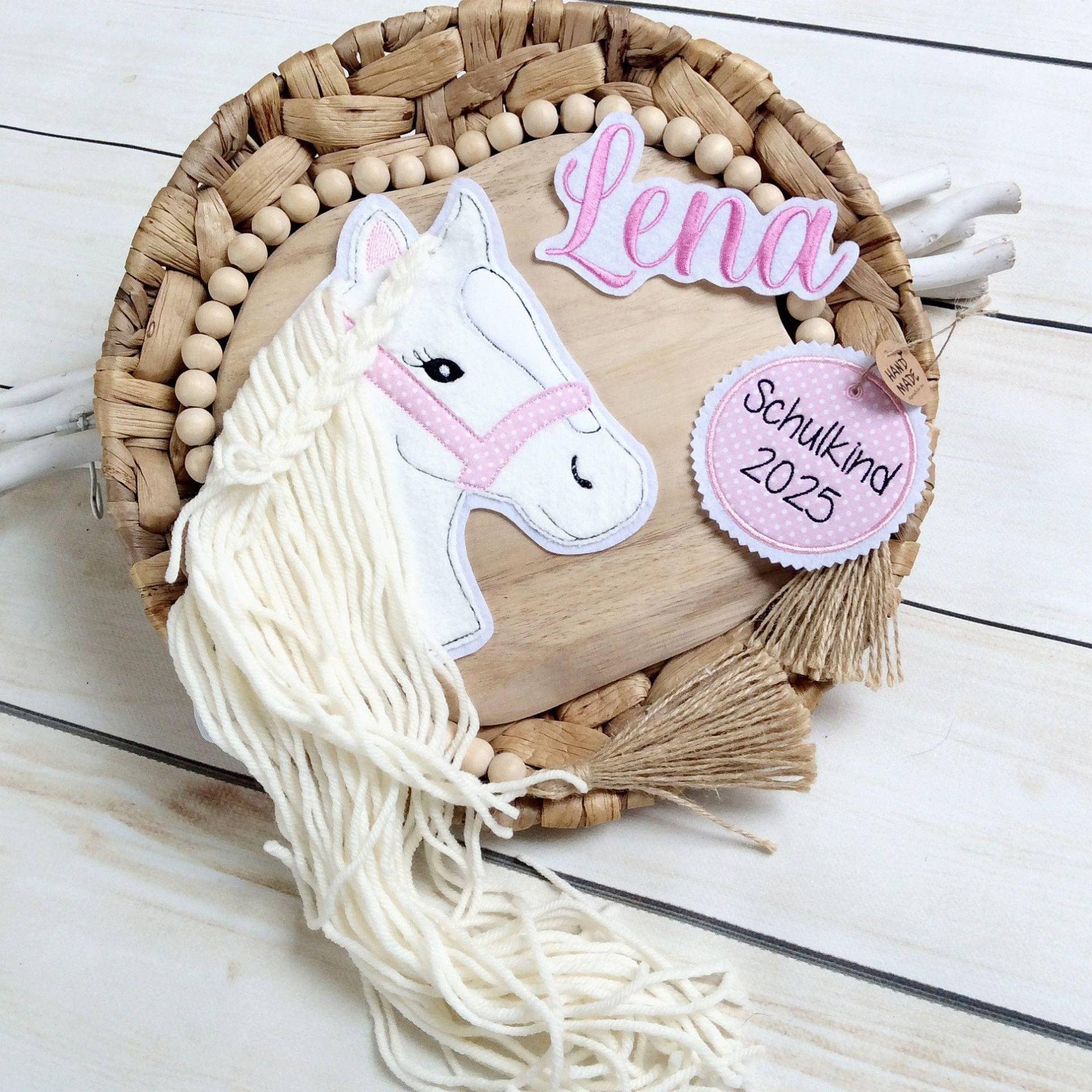 Komplettes Set Applikation Pferdekopf Aufnäher Button Für Schultüte Und Wunschname Patch Motiv Auf Filz Pferd Mit Mähne Pony Komplettes Set Applikation Pferdekopf Aufnäher Button Für Schultüte Und Wunschname Patch Motiv Auf Filz Pferd Mit Mähne Pony von MohnblumesWelt