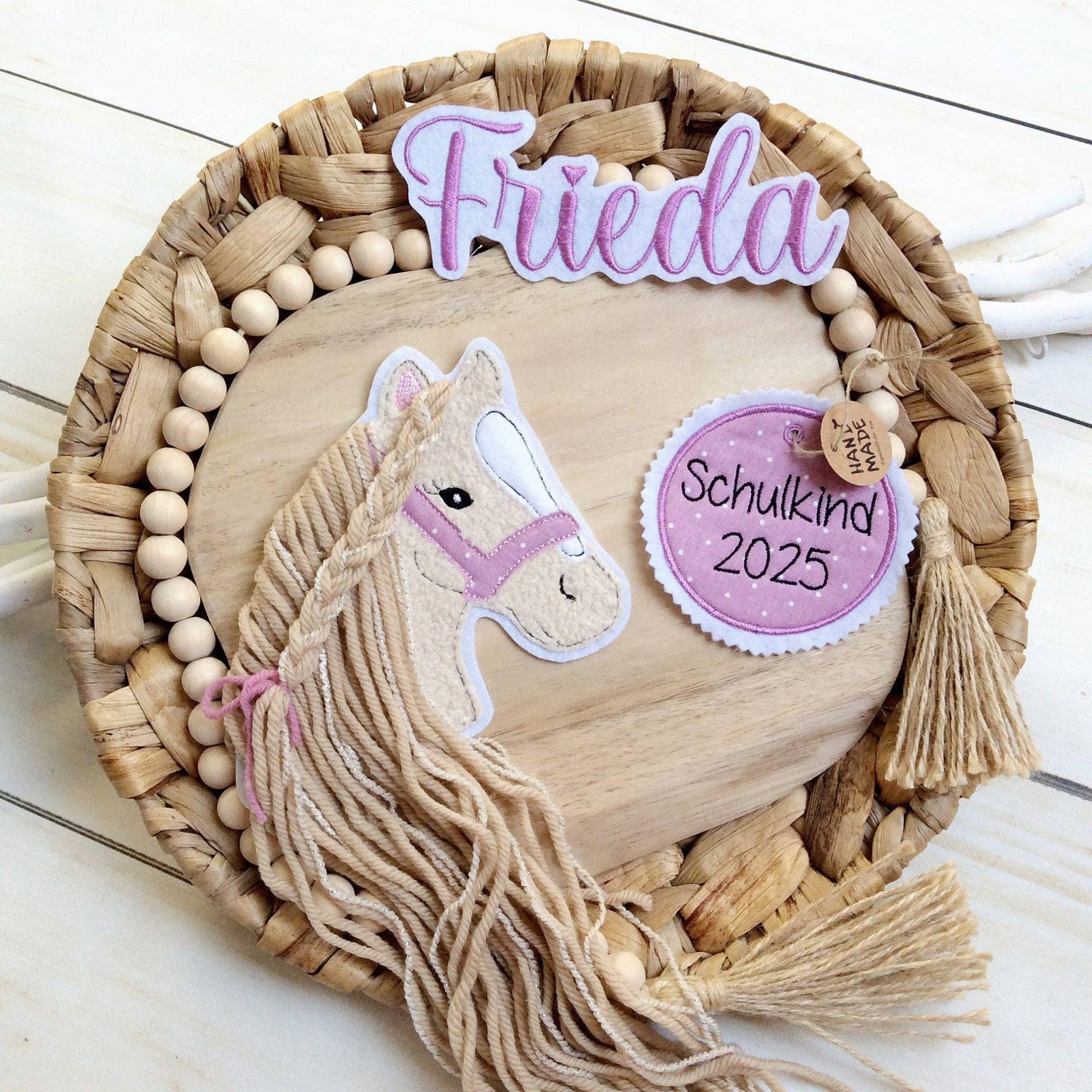 Komplettes Set M Applikation Pferdekopf Aufnäher Button Für Schultüte Und Wunschname Patch Motiv Auf Filz Pferd Mit Mähne Pony Komplettes Set M Applikation Pferdekopf Aufnäher Button Für Schultüte Und Wunschname Patch Motiv Auf Filz Pferd Mit Mähne Pony von MohnblumesWelt