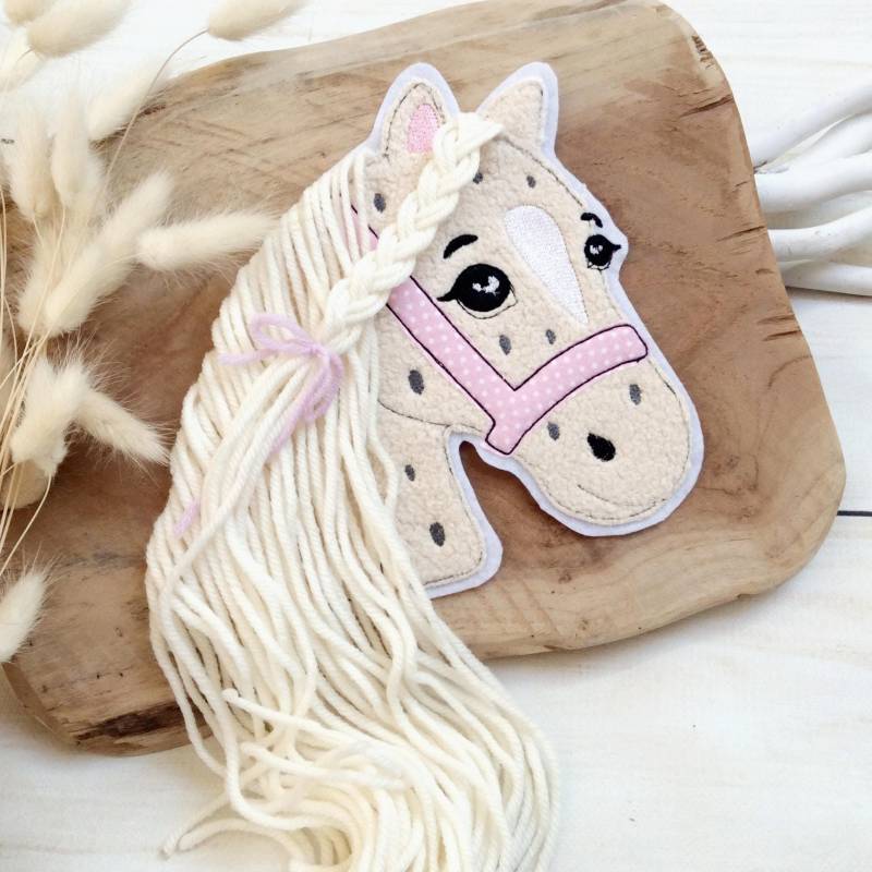 M Applikation Pferdekopf Aufnäher Button Für Schultüte Patch Auf Filz Pferd Mit Mähne Pony Mädchen M Applikation Pferdekopf Aufnäher Button Für Schultüte Patch Auf Filz Pferd Mit Mähne Pony Mädchen von MohnblumesWelt