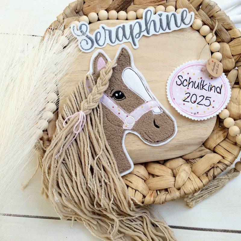 xl Komplettes Set Applikation Pferdekopf Aufnäher Button Für Schultüte Und Wunschname Patch Motiv Auf Filz Pferd Mit Mähne xl Komplettes Set Applikation Pferdekopf Aufnäher Button Für Schultüte Und Wunschname Patch Motiv Auf Filz Pferd Mit Mähne von MohnblumesWelt