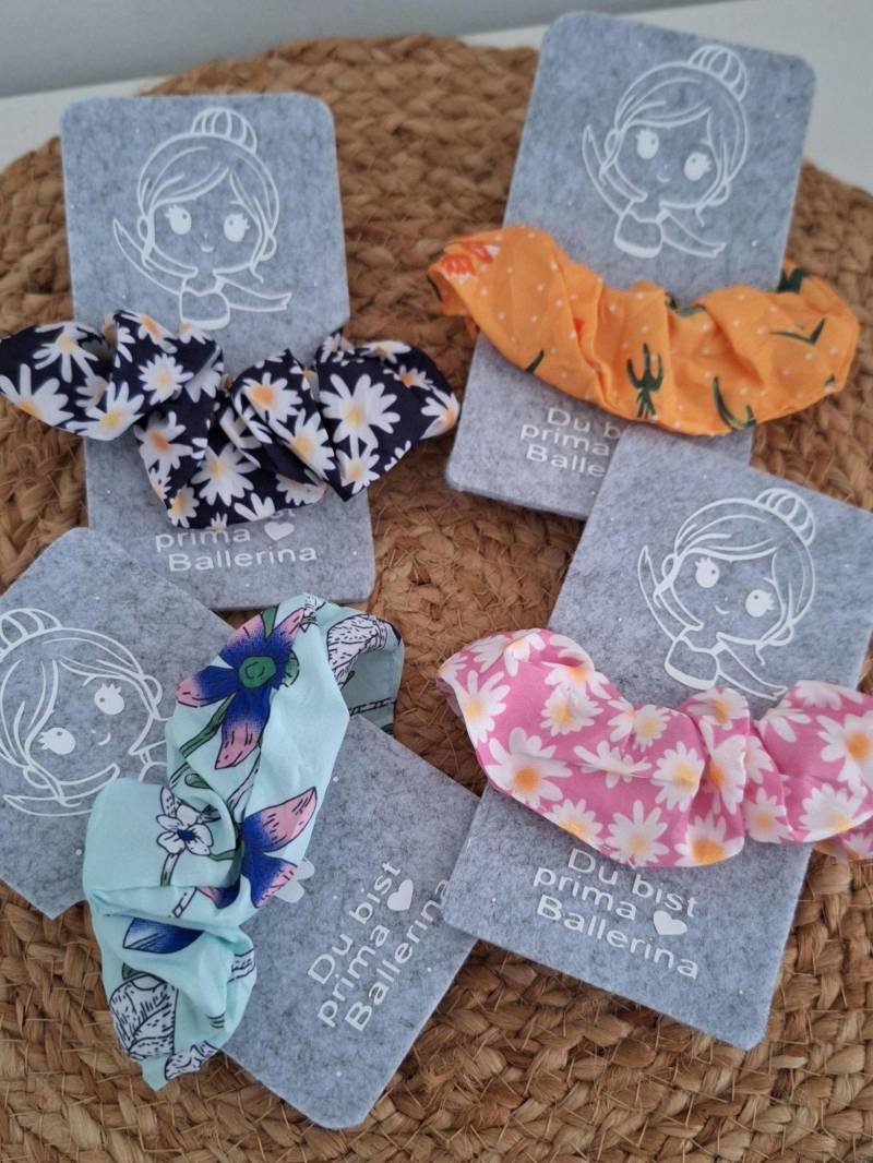 Scrunchiehalter| Ich Bin Prima Ballerina| Scrunchie| Beplottet| Kinder| Geschenkideen von Mohrtastisch