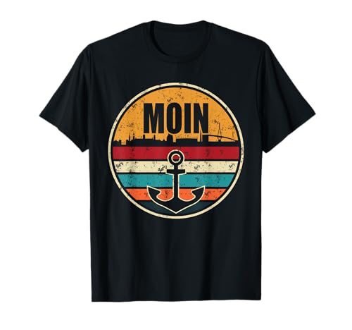 Nordlichter Hamburg Moin Digga HH Norden T-Shirt Nordlichter Hamburg Moin Digga HH Norden T-Shirt von Moin Spruch Hafen Anker See Norden Nordlicht