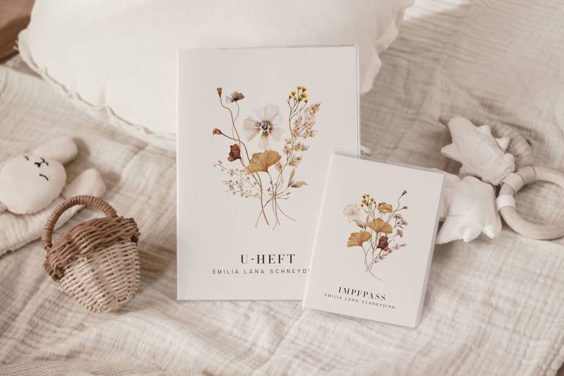 Set U-Heft Und Impfpass Personalisiert Bloom, Bitte Produktdetails Lesen von MoinMagda