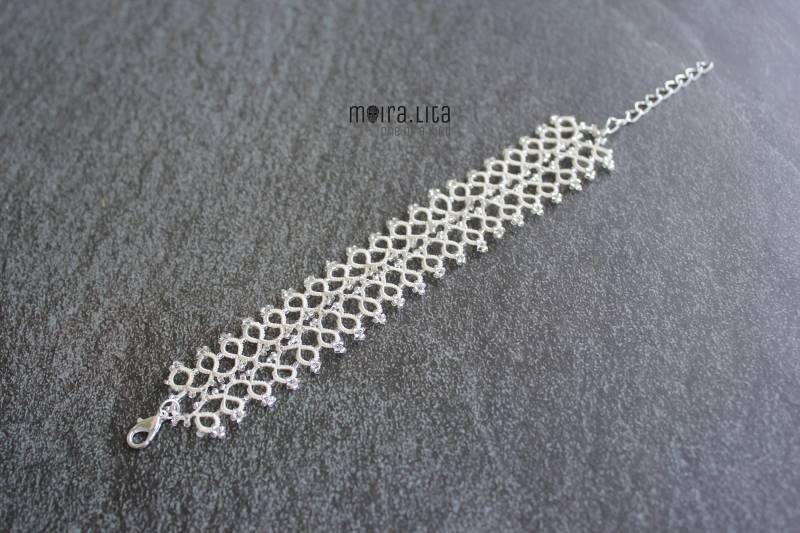 Liz Tatting Lace Armband Ecru Liz Tatting Lace Armband Ecru von MoiraLita