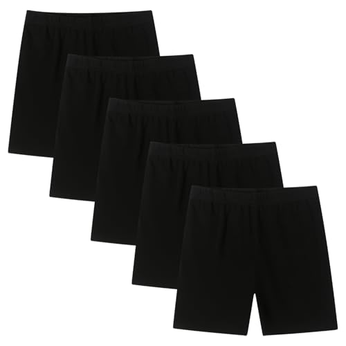 Moitiy Radlerhose Kinder Leggings Kurze Hosen Mädchen Sporthose Mädchen Turnhose Kruz Baumwolle Sport Shorts Sommerhose 5-6 Jahre von Moitiy