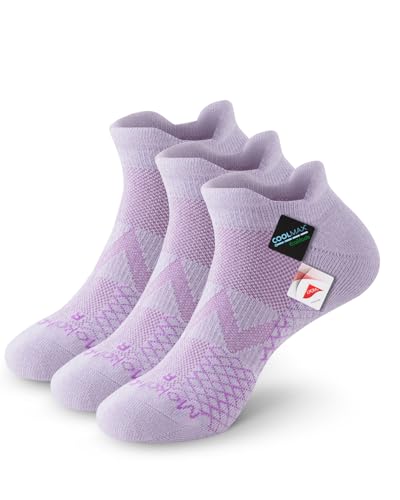 Mokah Stone Diabetikersocken für Herren Damen Kurz, COOLMAX LYCRA Diabetiker Sneaker Socken ohne Gummibund ohne Naht, 3 Paar von Mokah Stone