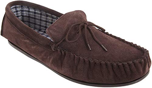 Mokkers Herren Bruce Mokassins/Hausschuhe/Slipper (42 EU) (Dunkelbraun) von Mokkers