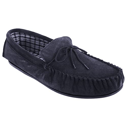 Mokkers Herren Bruce Mokassins/Hausschuhe/Slipper (42 EU) (Marineblau) von Mokkers