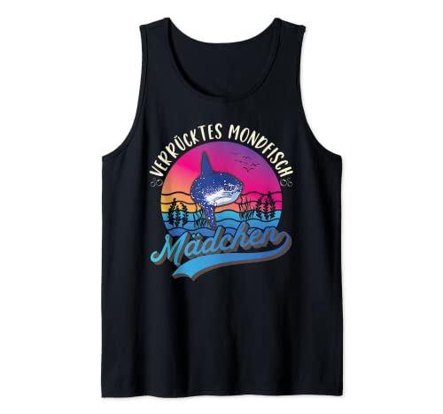 Verrücktes Mondfisch Mädchen Sunfish Mola Mola Mondfisch Tank Top Verrücktes Mondfisch Mädchen Sunfish Mola Mola Mondfisch Tank Top von Mola Mola Sunfish Sonnenfisch Kleidung