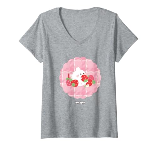 Damen Molang - Spring Edition T-Shirt mit V-Ausschnitt Damen Molang - Spring Edition T-Shirt mit V-Ausschnitt von Molang