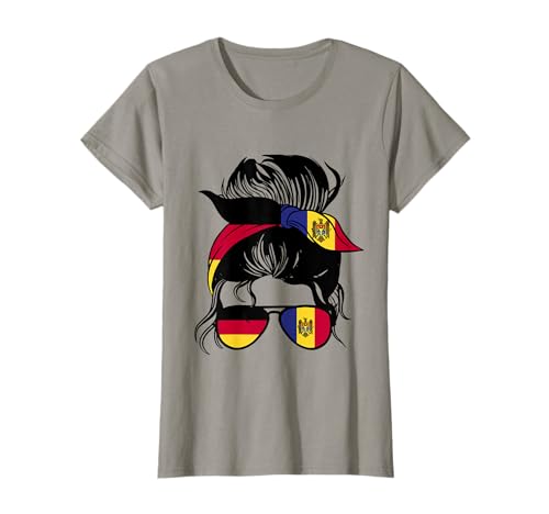 Moldawische Wurzeln Moldau Frauen Moldawien Herkunft T-Shirt von Moldawien Herkunft