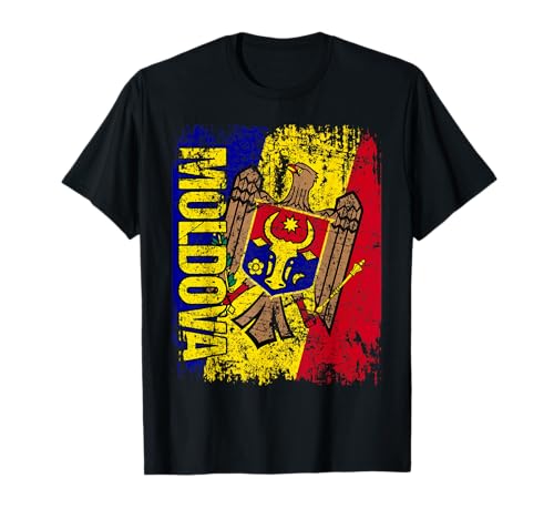 MOLDAWIEN Flagge | Damen Herren Kinder MOLDAWIEN T-Shirt von Moldova Family Shop
