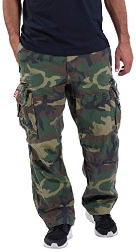 Molecule Herren Cargo Hose 45019 (S, Camo C5) von Molecule Clothing