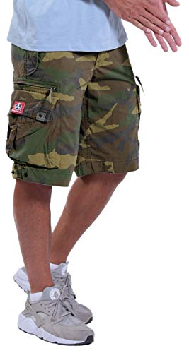 Molecule Herren Cargo Short 45020 Bermuda (M, Camo C5) von Molecule Clothing