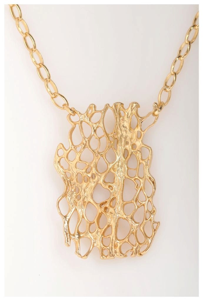 Gold Wildterra-Anhänger Aus Der Sabrawear-Auflistung von Molikan