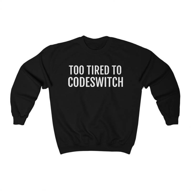 Too Müde To Code Switch Sweatshirt von Moliniy