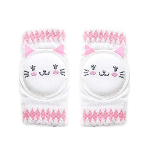 Molinter Baby Knieschoner Knieschützer Breathable Verstellbare Knie Krabbeln Set mit Schwamm 0-4 Jahre Junge Mädchen (Stil 4) von Molinter