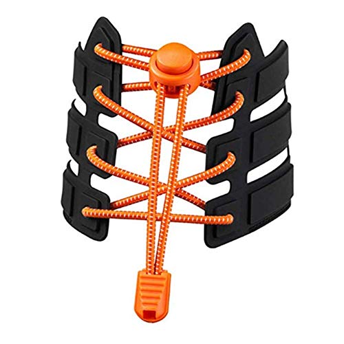 Molinter Elastische Schnürsenkel Flache Schnürsenkel mit Einstellbarer Spannung für Flache Sportschuhe kinder Erwachsene von Molinter