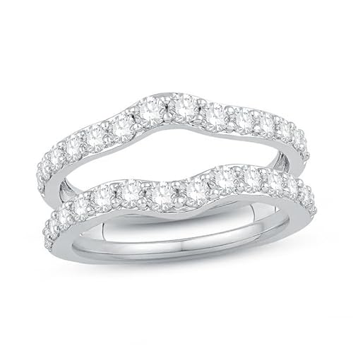 Molioaki Verlobungsring für Damen im Rundschliff 925 Sterlingsilber 9K/14K/18K Ehering Damen-Set 5A Zirkonia/Moissanit/Zuchtdiamant/Natürlicher Diamant Personalisierter Gravurring-4 von Molioaki