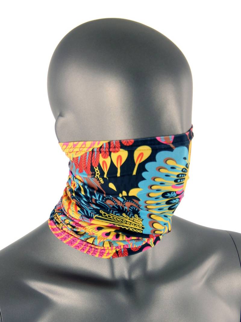 Feder Safari Bandit Maske von MolliPopGlow