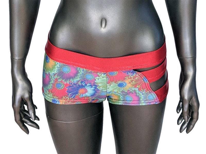 Gänseblümchen-Spektrum Mit Roten Hologramm Ausschnitt Cheekies von MolliPopGlow