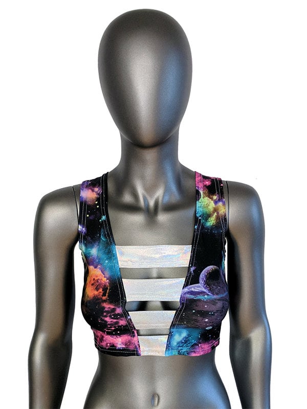 Galaxy Und Opal Staub Ausschnitt Abgeschnitten Tank von MolliPopGlow