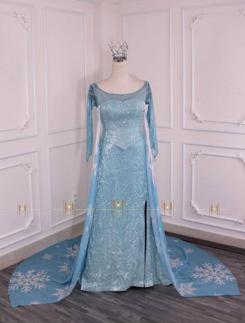 Die Elsa Inspiriert Kleid Cosplay - Frozen Outfit Beads Kostüm Die Elsa Inspiriert Kleid Cosplay - Frozen Outfit Beads Kostüm von MollyNguyenDesign2