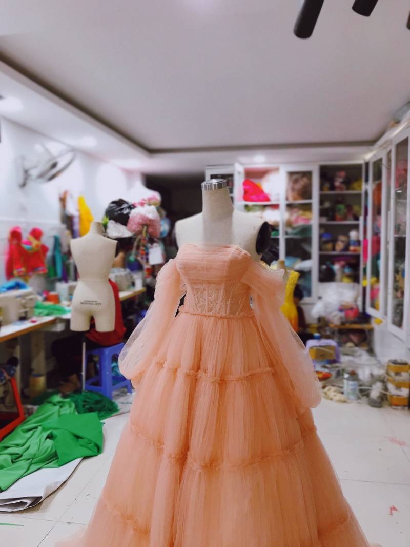 Tüll Langes Ballkleid - Schönes Kleid Abendkleid Farben Zollfarben Tüll Langes Ballkleid - Schönes Kleid Abendkleid Farben Zollfarben von MollyNguyenDesign2