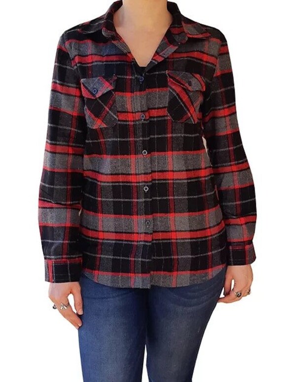 Molokai Damen Schwarz-Rot Traumfänger Flanell Molokai Damen Schwarz-Rot Traumfänger Flanell von MolokaiSurfCompany