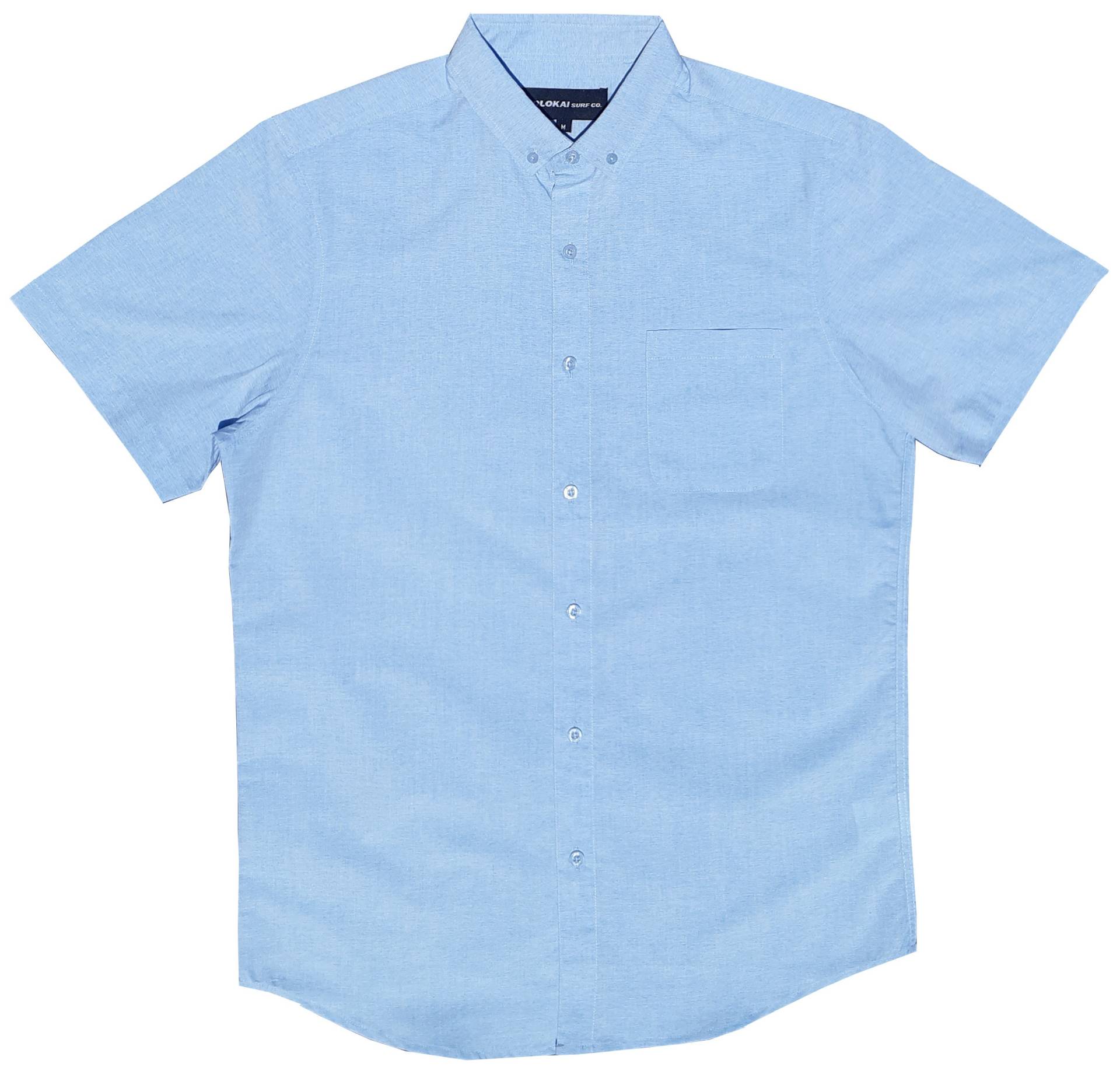 Molokai Einfarbig Hellblaues Hemd Molokai Einfarbig Hellblaues Hemd von MolokaiSurfCompany