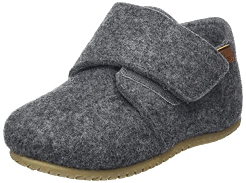 Mols Jungen Unisex Kinder Heiris Slipper, Grey, 23 EU von MOLS