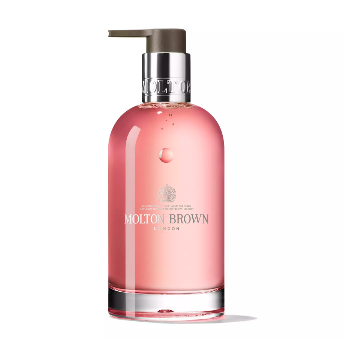 Molton Brown Delicious Rhubarb & Rose Fine Liquid Hand Wash Glass Bottle (200 ml) von Molton Brown