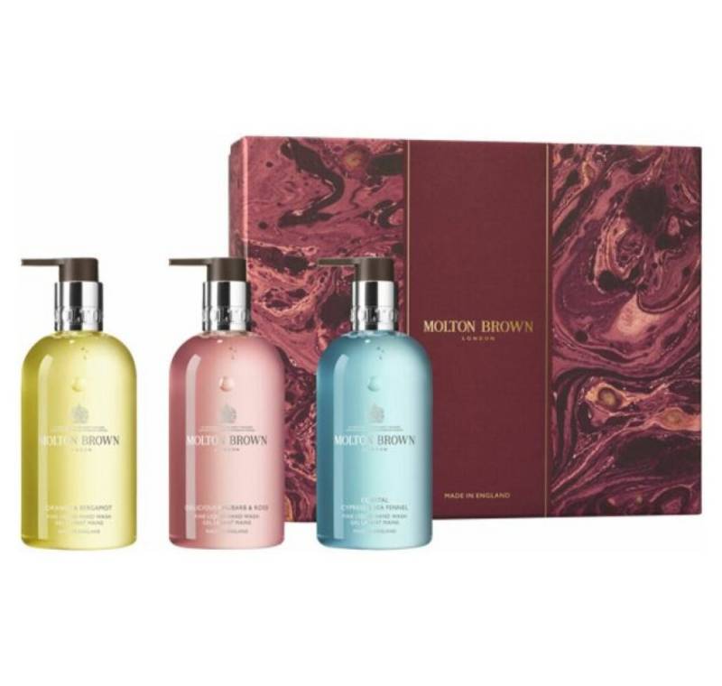 Molton Brown Hautpflege-Set Floral & Aromatic Hand Care Collection flüssige Handseife Geschenkset von Molton Brown