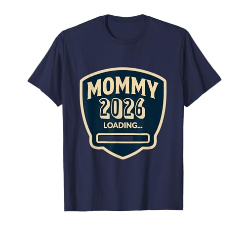 Mama 2026 New Mom T-Shirt Mama 2026 New Mom T-Shirt von Mom 2026 Pregnancy Announcement