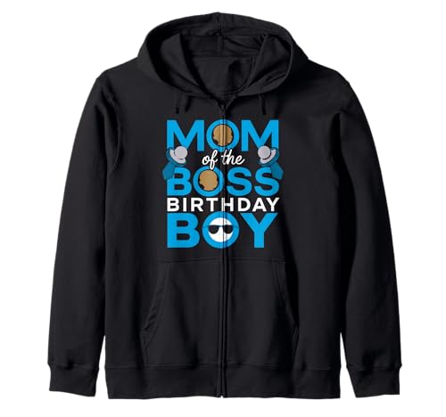 Mama und Papa Boss Geburtstag Jungen Baby Familie Party Dekorationen Kapuzenjacke von Mom And Dad Boss Birthday Boys Baby Family