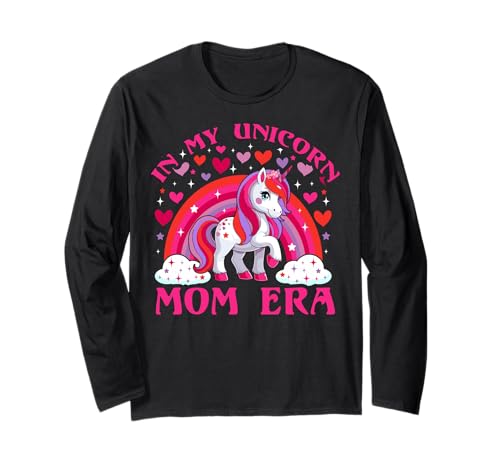 In meiner Einhorn-Mutterzeit Muttertag Familie Liebe Frauen Langarmshirt von Mom Awesome Present Tee Design Idea