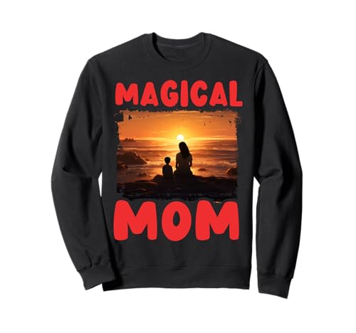 Magical Mom Muttertag Familie Liebe Frauen Sweatshirt Magical Mom Muttertag Familie Liebe Frauen Sweatshirt von Mom Awesome Present Tee Design Idea