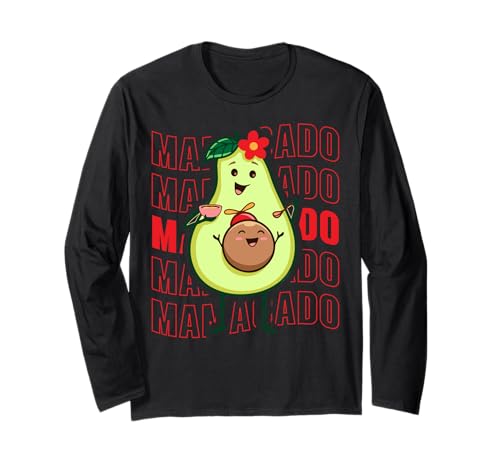 Mamacado Muttertag Familie Liebe Frauen Langarmshirt von Mom Awesome Present Tee Design Idea