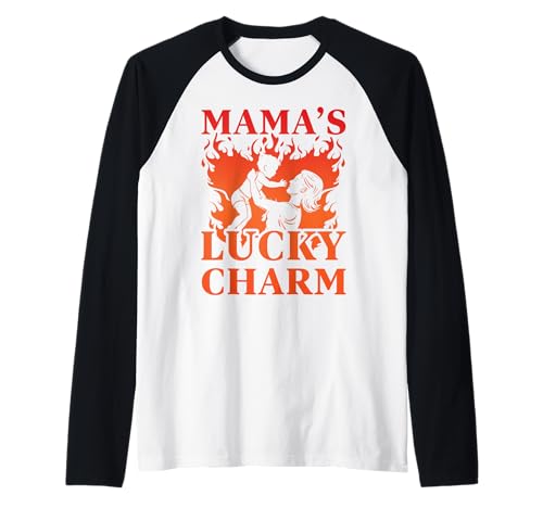 Mamas Glücksbringer Muttertag Familie Liebe Frauen Raglan Mamas Glücksbringer Muttertag Familie Liebe Frauen Raglan von Mom Awesome Present Tee Design Idea