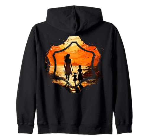 Muttertag Familie Liebe Frauen Kapuzenjacke Muttertag Familie Liebe Frauen Kapuzenjacke von Mom Awesome Present Tee Design Idea