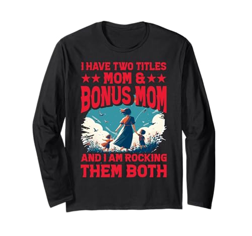 Muttertag Familie Liebe Frauen Langarmshirt von Mom Awesome Present Tee Design Idea